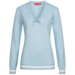 PUMA V-Neck Knitt Damen Pullover 551266-03