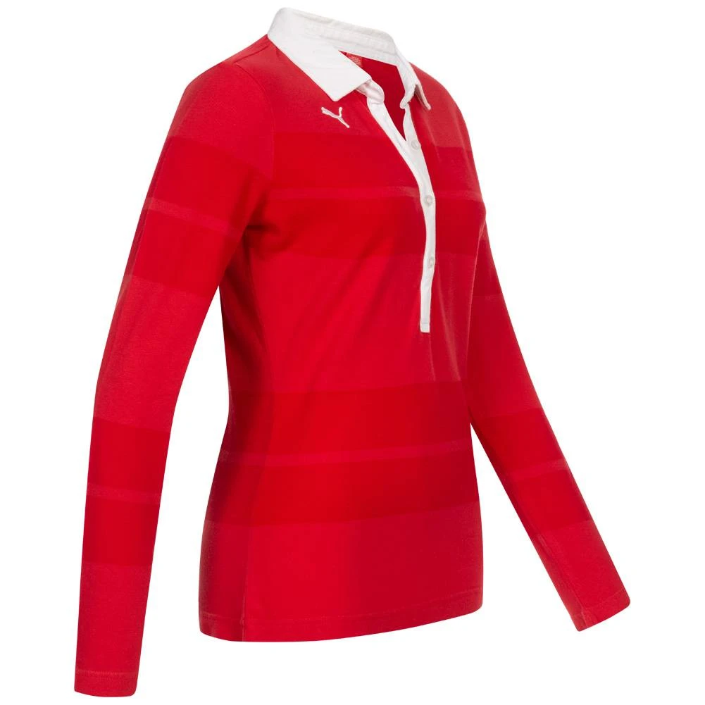 PUMA Rugby Damen Langarm Polo-Shirt 551600-01 4 PUMA Rugby Damen Langarm Polo-Shirt 551600-01 – Bild 2