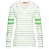 PUMA V-Neck Striped Knit Damen Pullover 552233-02