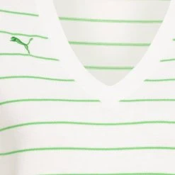 PUMA V-Neck Striped Knit Damen Pullover 552233-02 -JELEX Geschäft 552233 02 4 1280x1280