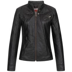 PUMA X Scuderia Ferrari Damen Leder Jacke 560969-01