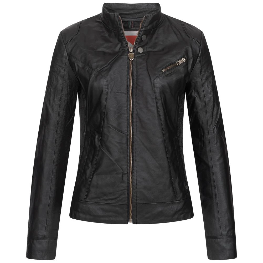 PUMA X Scuderia Ferrari Damen Leder Jacke 560969-01 3 PUMA X Scuderia Ferrari Damen Leder Jacke 560969-01