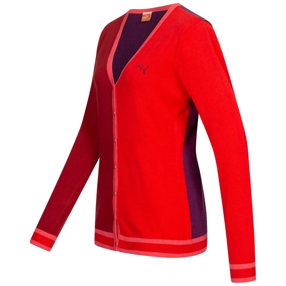 PUMA Golf Fun Cardigan Damen Strickjacke 561001-02 4 PUMA Golf Fun Cardigan Damen Strickjacke 561001-02 – Bild 2