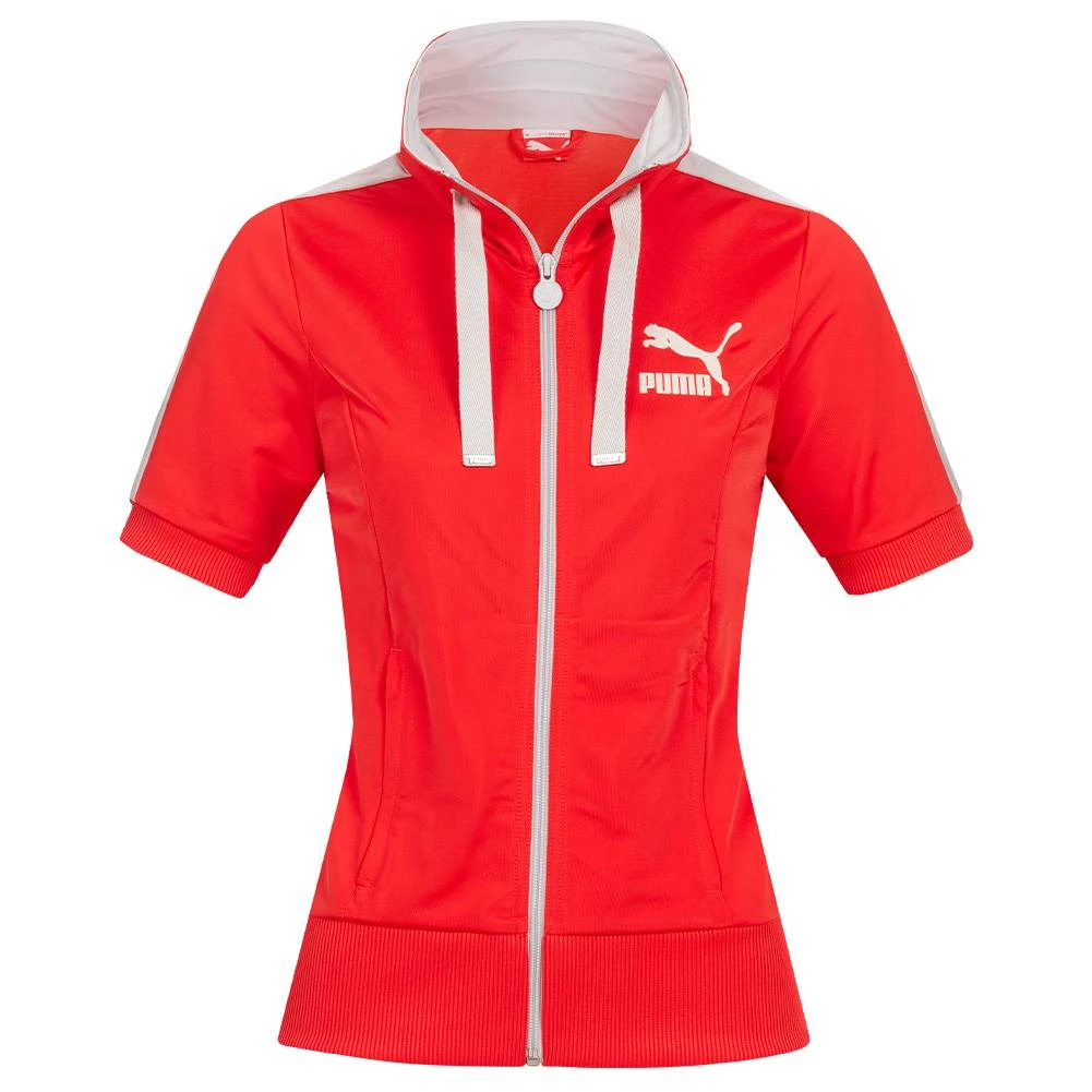 PUMA T7 Full Zip Damen Kurzarm Jacke 561421-02 3 PUMA T7 Full Zip Damen Kurzarm Jacke 561421-02