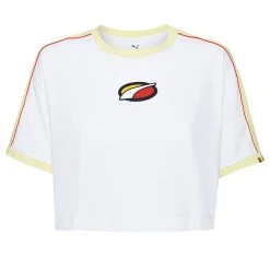 PUMA X RANDOMEVENT Cropped Damen T-Shirt 598074-02