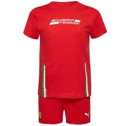 PUMA X Scuderia Ferrari Kleinkinder / Baby T-Shirt Set 761587-02