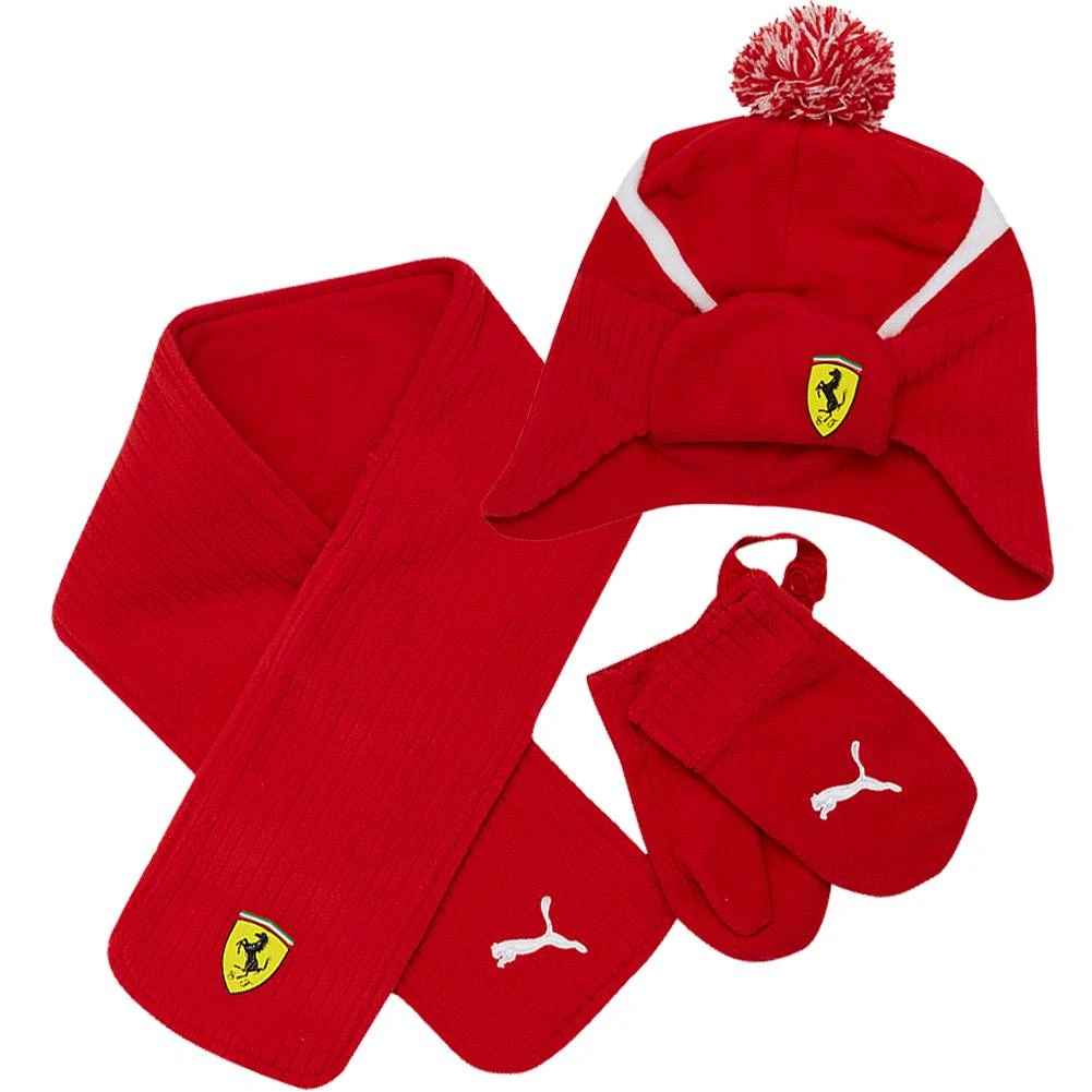 PUMA X Scuderia Ferrari Mini Cats Kleinkinder / Baby Winterset 761590-02 3 PUMA X Scuderia Ferrari Mini Cats Kleinkinder / Baby Winterset 761590-02