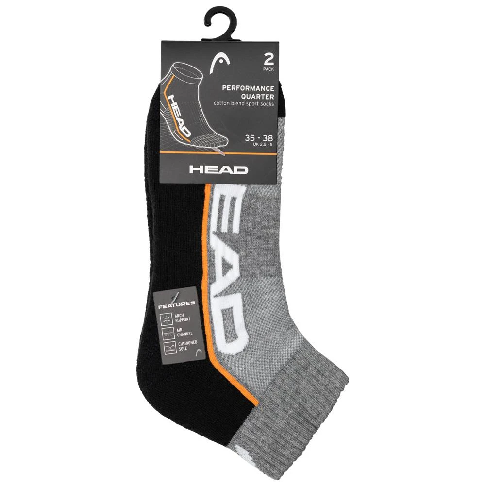 HEAD Performance Quarter Socken 2 Paar 791019001-235 5 HEAD Performance Quarter Socken 2 Paar 791019001-235 – Bild 3