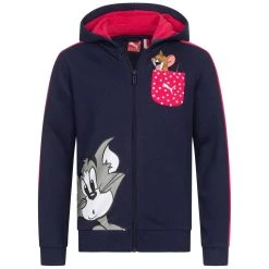 PUMA X TOM & JERRY Mädchen Sweatjacke 832105-02