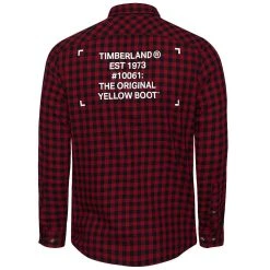 Timberland Back Print Herren Langarm Hemd A2EDX-C58 -JELEX Geschäft A2EDX C58 3 1280x1280