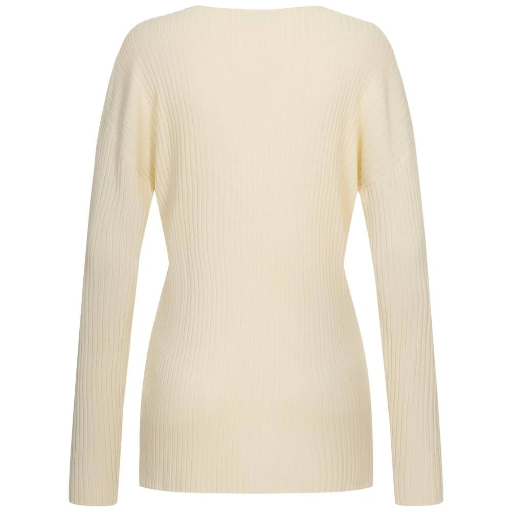 LACOSTE Flat Rib Crewneck Damen Pullover AF3145-CBQ 5 LACOSTE Flat Rib Crewneck Damen Pullover AF3145-CBQ – Bild 3