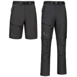 ENIRGIN Zip-Off Outdoor Herren 2-in-1 Trekking Wanderhose B09LMSLFGH