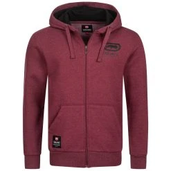 Ecko Unltd. Cornice Herren Kapuzen Sweatjacke EFM04479-BURGUNDY-MARL