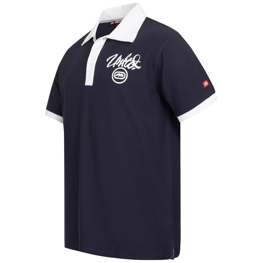 Ecko Unltd. Midliner Herren Polo-Shirt EFM04793-NAVY 4 Ecko Unltd. Midliner Herren Polo-Shirt EFM04793-NAVY – Bild 2