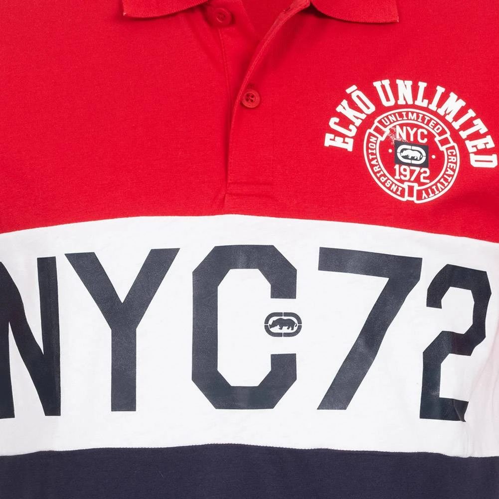 Ecko Unltd. Premium Herren Polo-Shirt EFM04794-RED 6 Ecko Unltd. Premium Herren Polo-Shirt EFM04794-RED – Bild 4