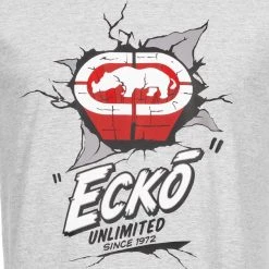 Ecko Unltd. KAWASA Herren T-Shirt EFM04796-GREY-MARL -JELEX Geschäft EFM04796 GREY MARL 4 1280x1280