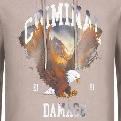 CRIMINAL DAMAGE Eagle Herren Hoodie EHT22 -JELEX Geschäft EHT22 4 1280x1280