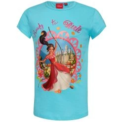 Sun City Elena Von Avalor Disney Mädchen T-Shirt ER1391-blue
