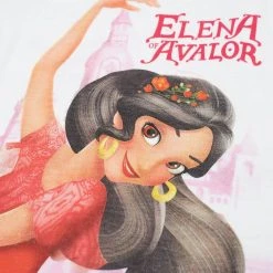 Sun City Elena Von Avalor Disney Mädchen T-Shirt ER1391-white -JELEX Geschäft ER1391 white 4 1280x1280