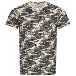 Sun City Superman DC Comics Herren T-Shirt ER3531-grey