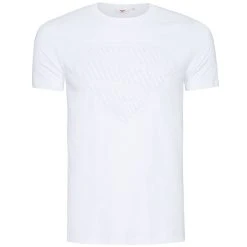 Sun City Superman DC Comics Herren T-Shirt ER3542-white