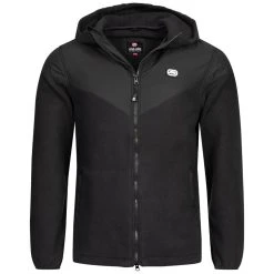 Ecko Unltd. Stroll Herren Fleecejacke Mit Kapuze ESK04793 Black