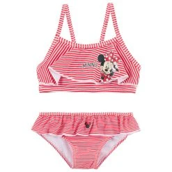 Sun City Minnie Maus Disney Baby / Kleinkinder Bikini-Set ET0060-red