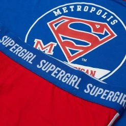 Sun City Superman DC Comics Damen Pyjama-Set ET3627-blue -JELEX Geschäft ET3627 blue 4 1280x1280