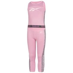 Reebok Active Mädchen Set Top Mit Leggings EY5132