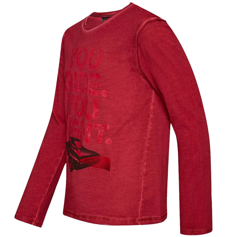 Sun City The Fast And The Furious Jungen Langarmshirt FFRH1009-red 4 Sun City The Fast And The Furious Jungen Langarmshirt FFRH1009-red – Bild 2