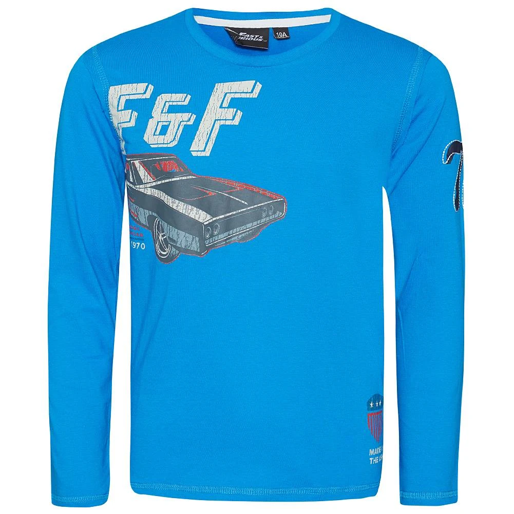 Sun City The Fast And The Furious Jungen Langarmshirt FFRH1022-royal 3 Sun City The Fast And The Furious Jungen Langarmshirt FFRH1022-royal