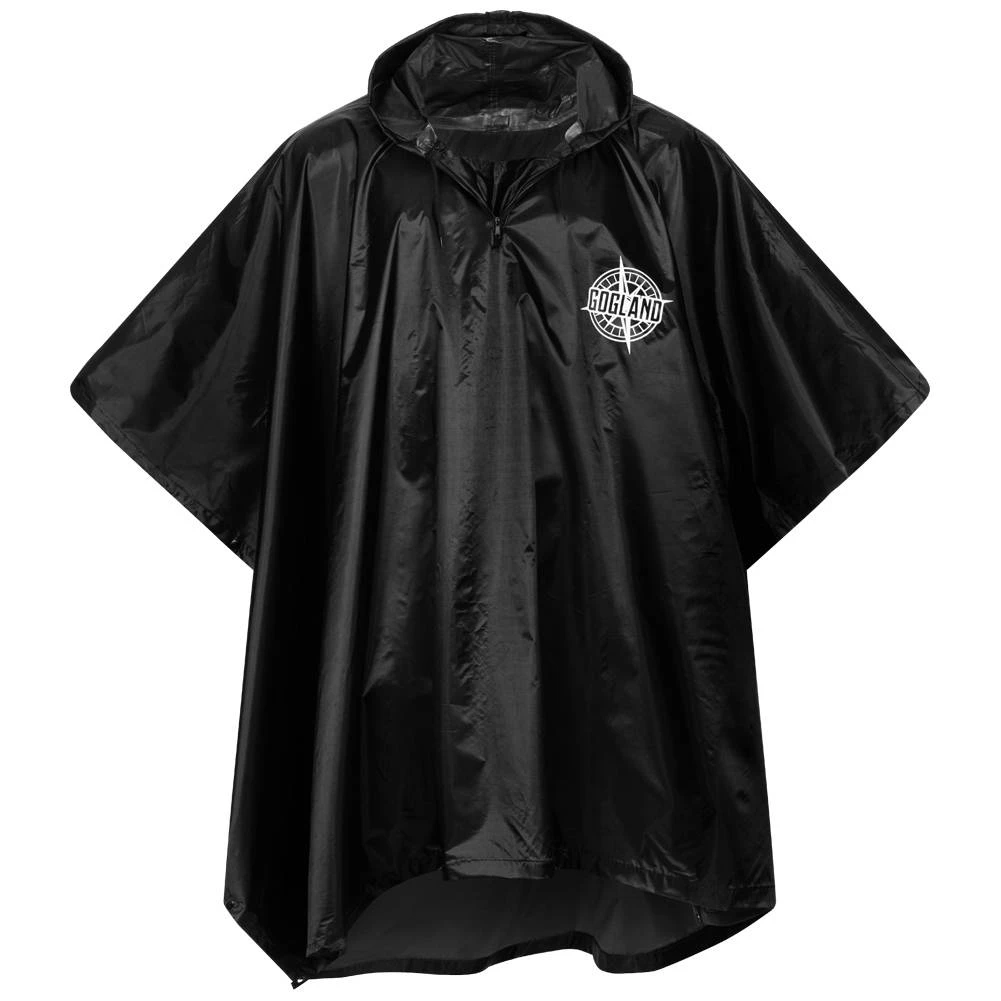 GOGLAND® Monsun Regenponcho Schwarz 7 GOGLAND® Monsun Regenponcho Schwarz – Bild 5