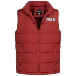 GOGLAND® "Tjörn" Unisex Steppweste Rot