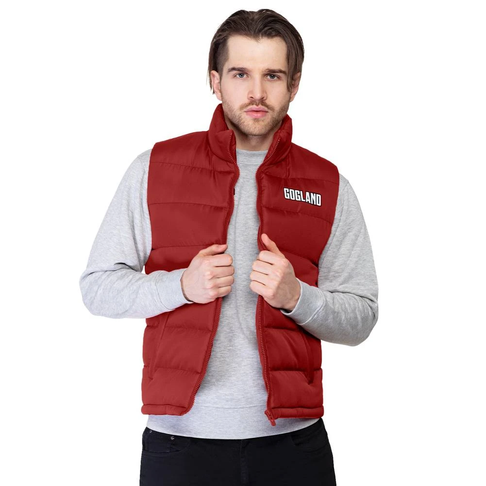 GOGLAND® "Tjörn" Unisex Steppweste Rot 4 GOGLAND® "Tjörn" Unisex Steppweste Rot – Bild 2