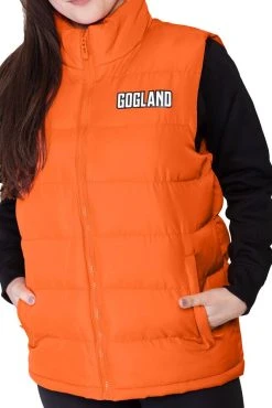 GOGLAND® "Tjörn" Unisex Steppweste Orange -JELEX Geschäft GL 12 7 1280x1280