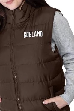 GOGLAND® "Tjörn" Unisex Steppweste Braun -JELEX Geschäft GL 13 7 1280x1280