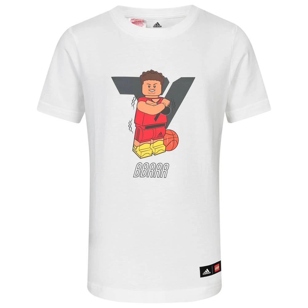 Adidas X LEGO® Trae Young Kinder T-Shirt GR9836 3 Adidas X LEGO® Trae Young Kinder T-Shirt GR9836