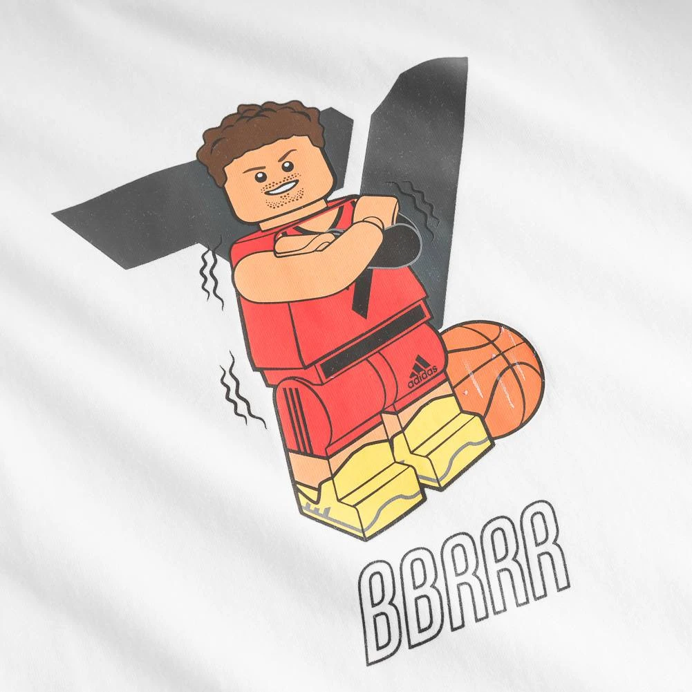 Adidas X LEGO® Trae Young Kinder T-Shirt GR9836 5 Adidas X LEGO® Trae Young Kinder T-Shirt GR9836 – Bild 3