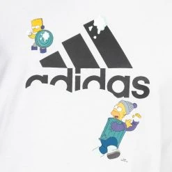 Adidas X The Simpsons Snowball Fight Graphic Herren T-Shirt GS6309 -JELEX Geschäft GS6309 4 1280x1280