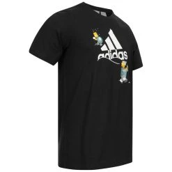 Adidas X The Simpsons Snowball Fight Graphic Herren T-Shirt GS6314 -JELEX Geschäft GS6314 2 1280x1280