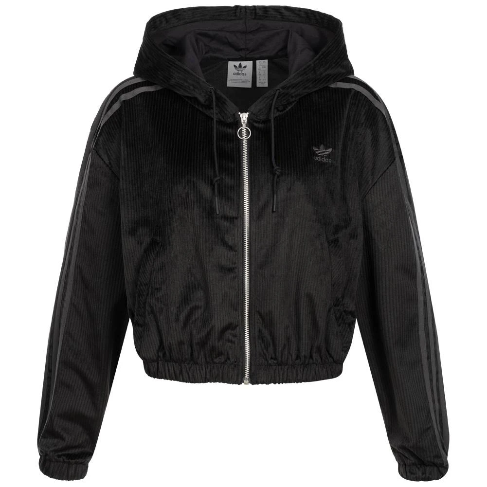 Adidas Originals Oversize Cropped Damen Cord Trainingsjacke GU0829 3 Adidas Originals Oversize Cropped Damen Cord Trainingsjacke GU0829