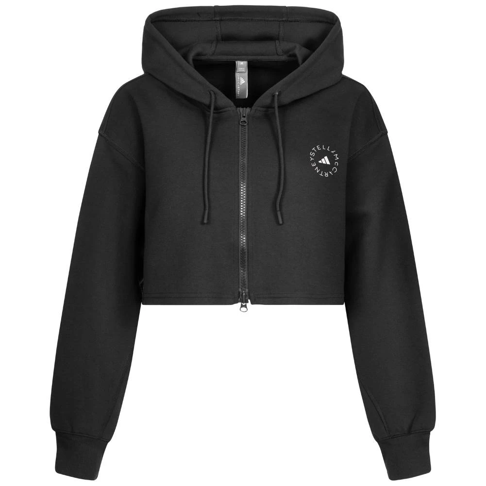 Adidas X Stella McCartney Cropped Damen Sweatjacke GU4346 3 Adidas X Stella McCartney Cropped Damen Sweatjacke GU4346