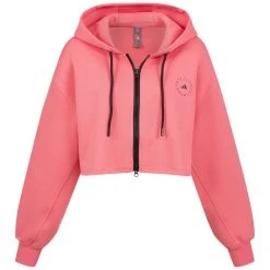 Adidas X Stella McCartney Cropped Damen Sweatjacke GU4347