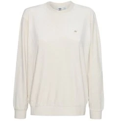 Adidas Originals Velvet Embossed Monogram Damen Sweatshirt H18044