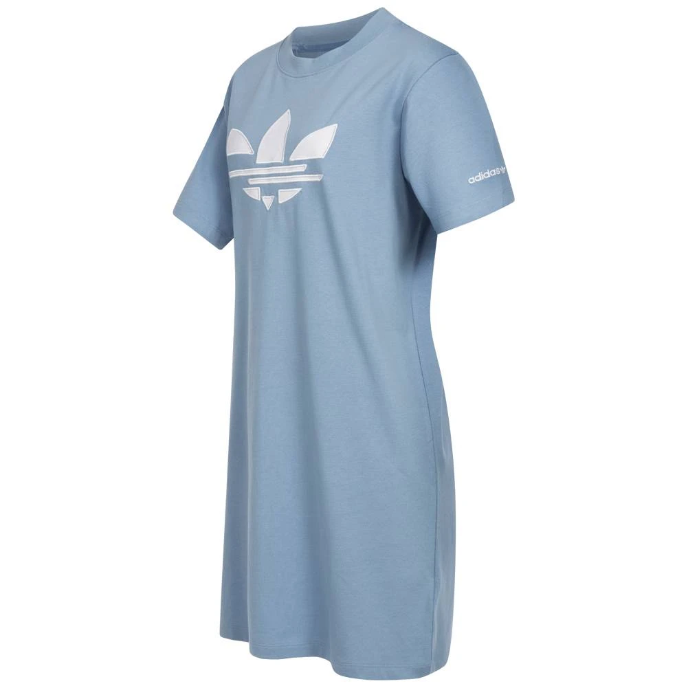 Adidas Originals Adicolor Shattered Trefoil Damen T-Shirt Kleid H22846 4 Adidas Originals Adicolor Shattered Trefoil Damen T-Shirt Kleid H22846 – Bild 2