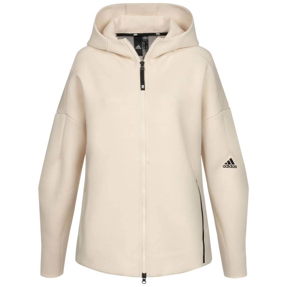 Adidas Z.N.E. Plus Size Damen Kapuzen Jacke H40977 3 Adidas Z.N.E. Plus Size Damen Kapuzen Jacke H40977