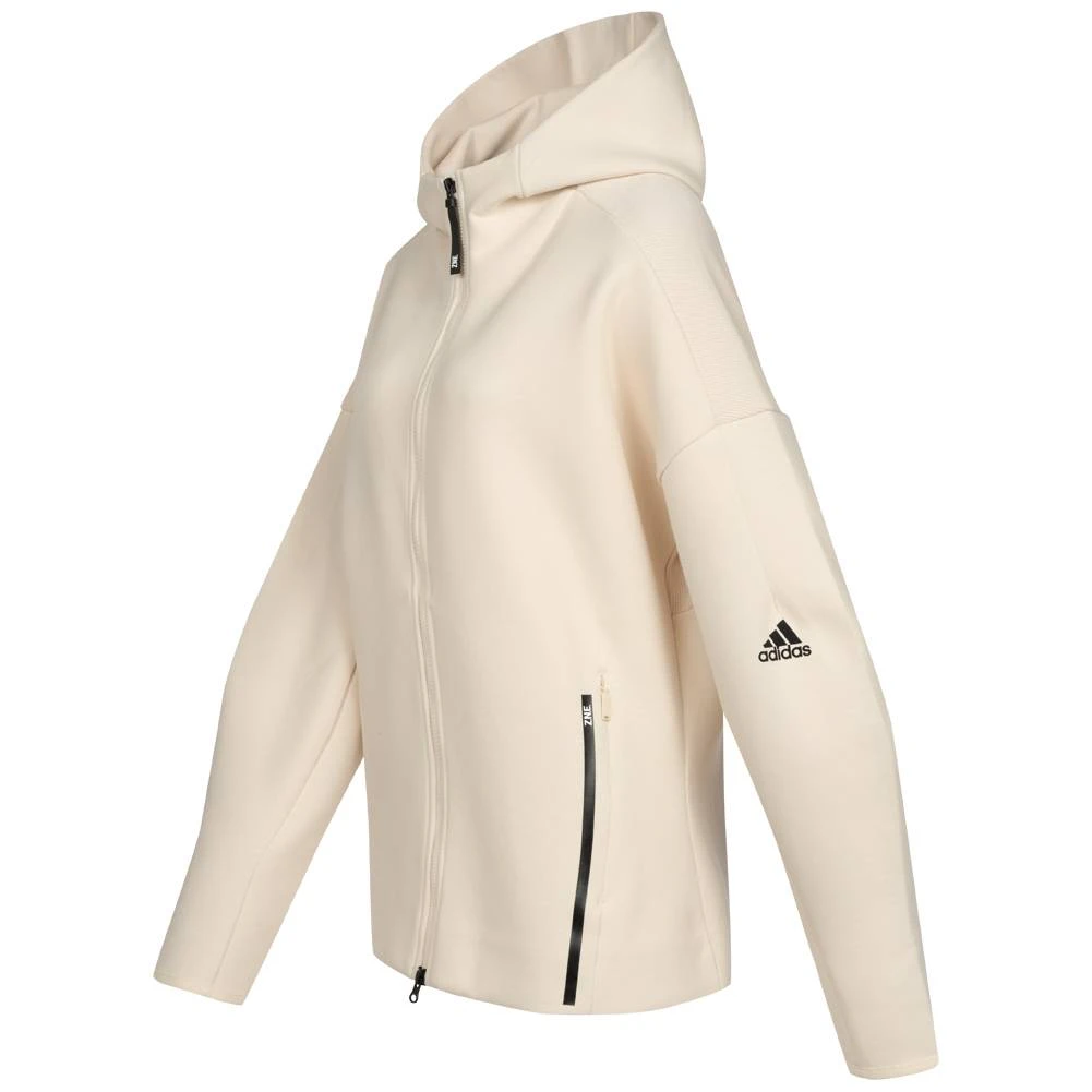 Adidas Z.N.E. Plus Size Damen Kapuzen Jacke H40977 4 Adidas Z.N.E. Plus Size Damen Kapuzen Jacke H40977 – Bild 2