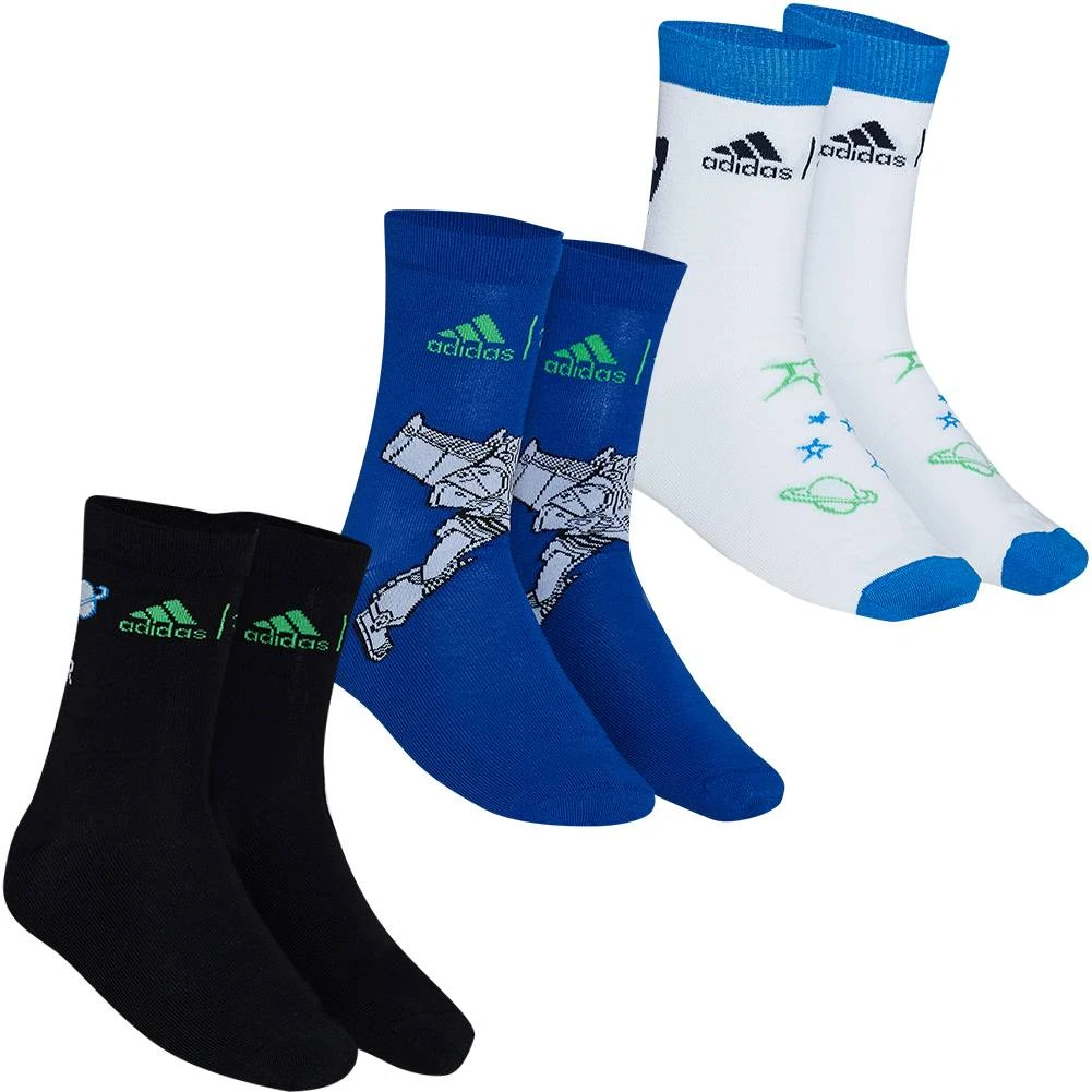 Adidas X Disney Pixar Buzz Lightyear Socken 3 Paar H44306 3 Adidas X Disney Pixar Buzz Lightyear Socken 3 Paar H44306