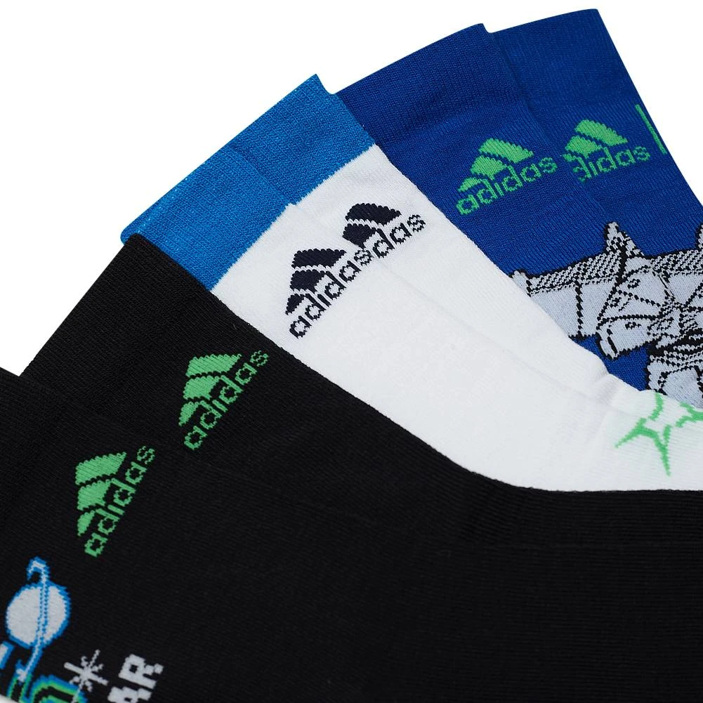 Adidas X Disney Pixar Buzz Lightyear Socken 3 Paar H44306 4 Adidas X Disney Pixar Buzz Lightyear Socken 3 Paar H44306 – Bild 2