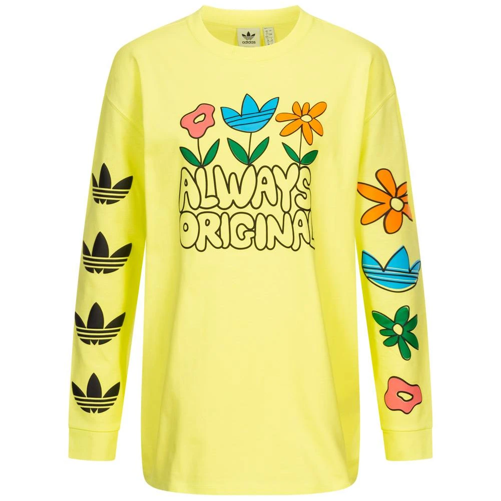 Adidas Originals Always Graphic Damen Langarmshirt HC5428 3 Adidas Originals Always Graphic Damen Langarmshirt HC5428